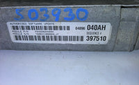 2001 Dodge Stratus or Sebring ecm ecu computer P04896040AH