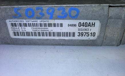 2001 Dodge Stratus or Sebring ecm ecu computer P04896040AH