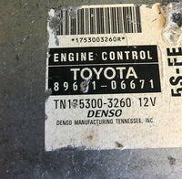 89661-06671 Toyota Camry 1999 ecu ecm computer