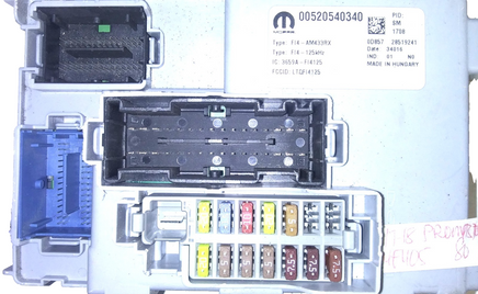 00520540340 bcm body control module 2017-2018 Dodge Promaster