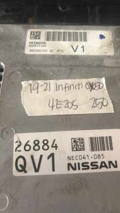 2019-2021 Infiniti QX50 ecm ecu computer NEC041-085
