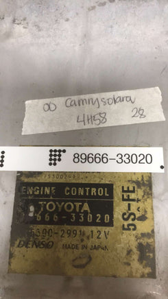 89666-33020 ecu ecm computer  2000 Toyota Camry or Solara