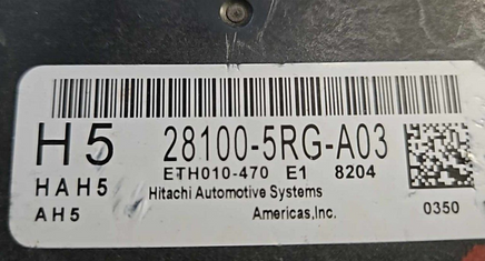 28100-5RG-A03 Honda CR-V CRV 2017-2018 tcm transmission computer
