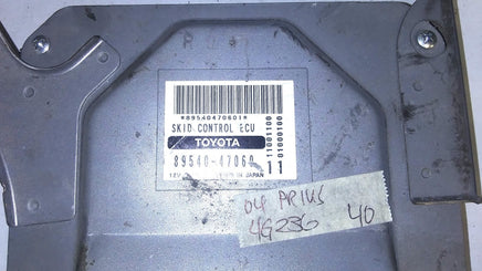 89540-47060 abs anti-lock brake control module 2004 Toyota Prius