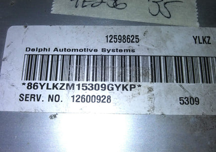 12598625 ecm ecu computer 2006 Chevy Equinox ***TESTED GOOD***