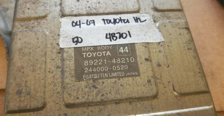 2004-2007 Toyota Highlander multiplex control module computer 89221-48210