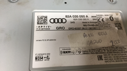 82A 035 050 A Audi A4 engine control module