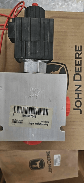 5HG607545 John Deere solenoid valve module **NEW** - Swan Auto
