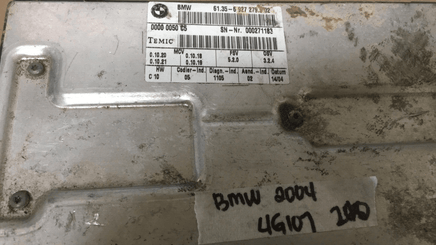 61.35-6 927 279.9 02 BMW 2004 ecm ecu computer - Swan Auto