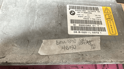 65.77-6960382 BMW SRS ecm ecu computer - Swan Auto