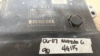 6M81 12A650 HE Mazda 6 2006-2007 ecm ecu computer - Swan Auto