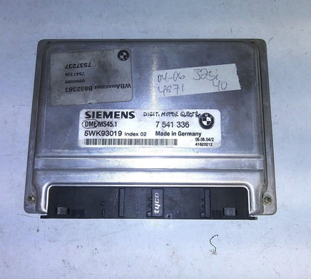 7 541 336 ecm ecu computer 2004-2006 BMW 325i 325 - Swan Auto