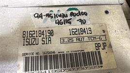8162184190 Isuzu Rodeo 1994-1995 ecm ecu computer - Swan Auto