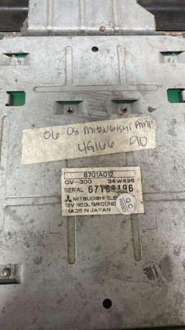 8701A012 Mitsubishi Eclipse amplifier control module computer 2006-2008 - Swan Auto