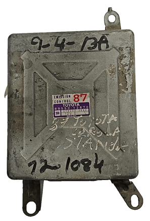 89550-12870 Toyota Corolla 1986-1987 ecm ecu computer - Swan Auto