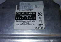 89661-01031 ecm ecu computer 2003 Pontiac Vibe - Swan Auto