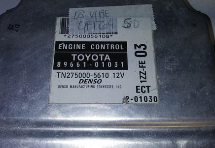 89661-01031 ecm ecu computer 2003 Pontiac Vibe - Swan Auto
