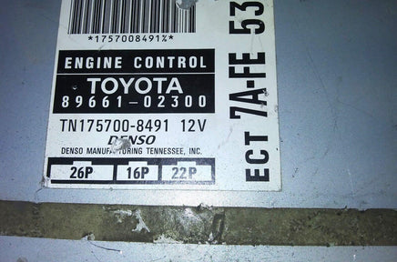 89661-02300 ecu ecm computer 1997 Toyota Corolla - Swan Auto