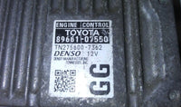 89661-07550 ecu ecm computer 2016-2018 Toyota Avalon - Swan Auto