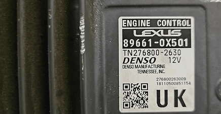 89661-0X501 Lexus ES350 2019-2020 ecm ecu computer - Swan Auto