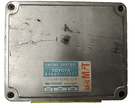89661-17021 Toyota MR2 MR-2 1987ecu ecm computer - Swan Auto