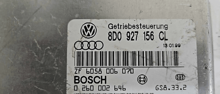 8D0 927 156 CL TCM transmission computer 1999-2000 VW Passat - Swan Auto