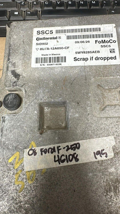 8U7A-12A650-CF ecm ecu computer 2008 Ford F250 F-250 - Swan Auto
