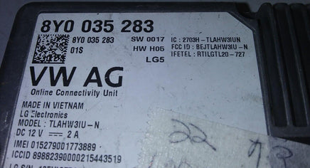 8Y0 035 283 communication module 2022 Audi A3 Quattro - Swan Auto