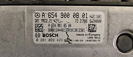 A 654 900 08 01 ecm ecu computer Mercedes-Benz - Swan Auto