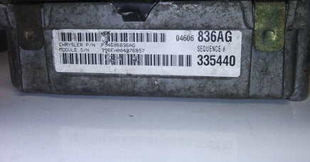 04606836AG ecm ecu computer 1999 Dodge Stratus - Swan Auto