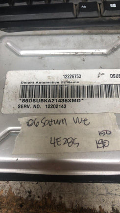 12226753 Saturn Vue 2006 ecm ecu computer - Swan Auto