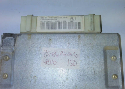 1985-1986 Ford Bronco F150 ecu ecm computer E5DF-12A650-J2A - Swan Auto