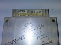 1985 Ford F150 F-150 ecm ecu computer E5TF-12A650-S1B - Swan Auto