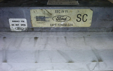 1985 Ford Mustang ecm ecu computer E4VF-12A650-C2A - Swan Auto