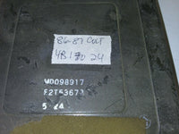 1986-1987 Dodge Colt ecm ecu computer MD098917 - Swan Auto