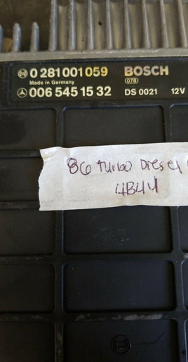 1986-1987 Mercedes-Benz 300D ecm ecu computer 0 281 001 059 - Swan Auto