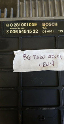 1986-1987 Mercedes-Benz 300D ecm ecu computer 0 281 001 059 - Swan Auto