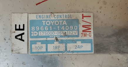 1986-1987 Toyota Supra ecm ecu computer 89661-14090 - Swan Auto