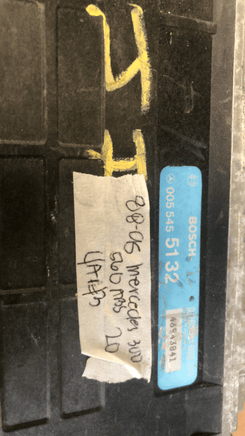 1986-1988 Mercedes 300 560 ABS control module 005 545 51 32 - Swan Auto