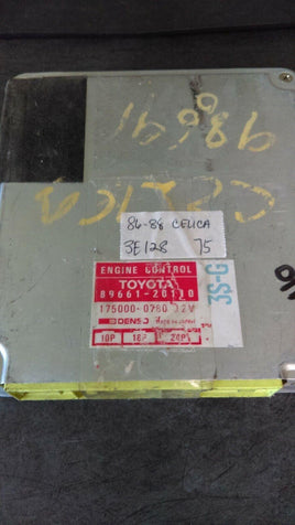 1986-1988 Toyota Celica ecu ecm computer 89661-20110 - Swan Auto