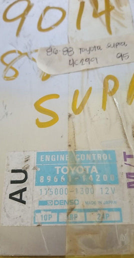 1986-1988 Toyota Supra ecm ecu computer 89661-14200 - Swan Auto
