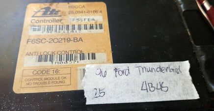 1986 Ford Thunderbird ABS control module F6SC-2C219-BA - Swan Auto