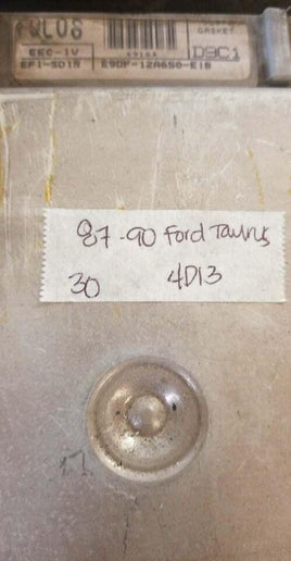 1987-1990 Ford Taurus or Sable ecm ecu computer E9DF-12A650-E1B.