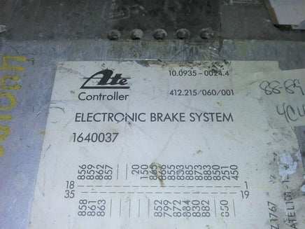 1988-1989 Buick Riviera abs anti-lock brake control module 1640037.
