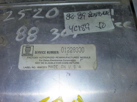 1988-1989 Pontiac Bonneville or Buick Lesabre pcm ecu ecm computer 01228330.