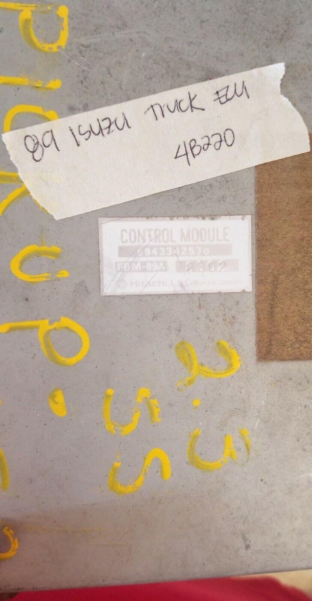 1989 Isuzu Pickup ecm ecu computer 8943342570 | Swan Auto