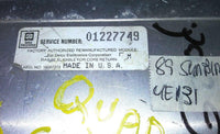 1989 Pontiac Sunbird ecu ecm computer 01227749.