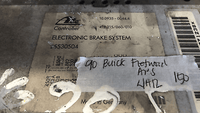 1990 Buick Lesabre ABS Brake control module computer 25530504.