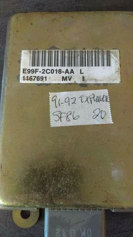 1991-1992 Ford Explorer ABS control module E99F-2C018-AA.