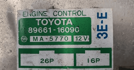 1991-1994 Toyota Tercel ecm ecu computer 89661-16090.